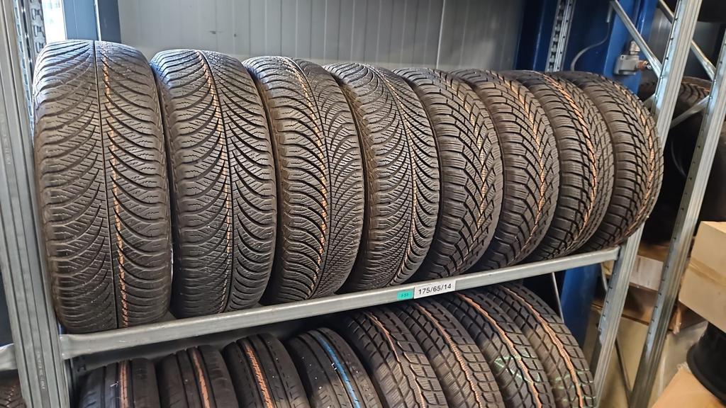 175/65/14 Winterbanden diverse A-merken 6+mm vanaf €30 p st., 14 inch, Gebruikt, -, 175 mm