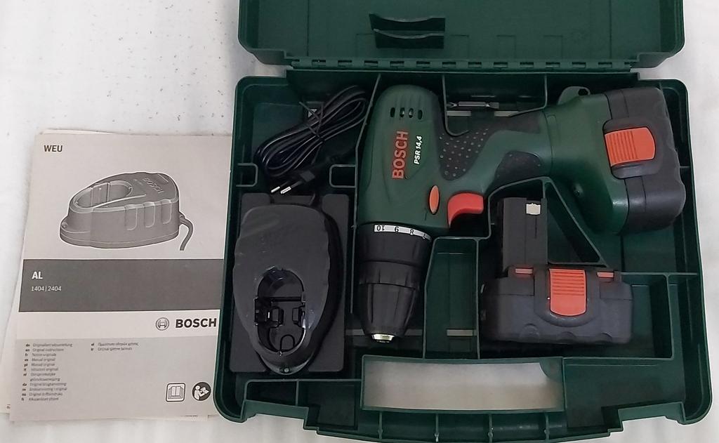 Bosch PSR 14.4 rarement utilisé. Perceuse, machine à vis, Enlèvement ou Envoi, Comme neuf, Foreuse et Perceuse