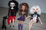 3x Monster High poppen , +- 26 hoog, Verzamelen, Ophalen of Verzenden, Gebruikt, Overige typen