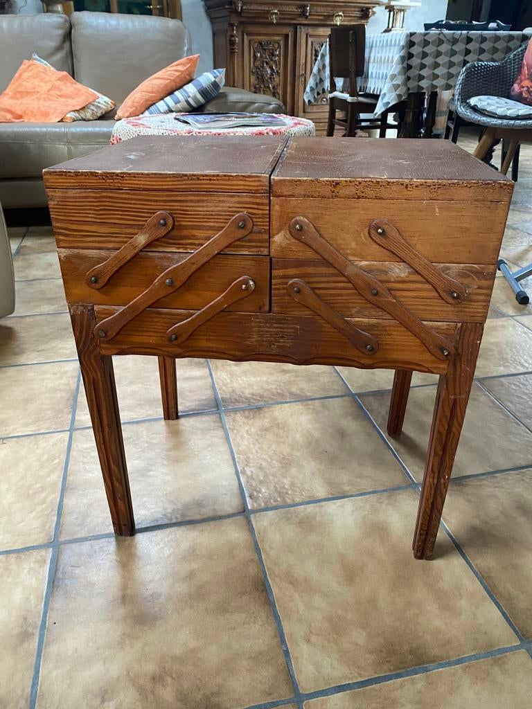 Meuble d’ouvrage couture ou peinture, Antiquités & Art, Enlèvement