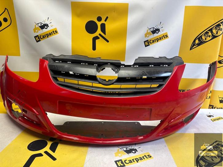 Opel corsa D voorbumper Origineel 13211462, Auto-onderdelen, Carrosserie, Bumper, Opel, Voor, Gebruikt