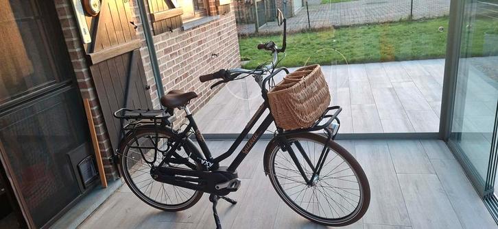 Gazelle miss Grace elektrische fiets maat 54 matzwart 500Wh, Fietsen en Brommers, Fietsen | Dames | Damesfietsen, Zo goed als nieuw