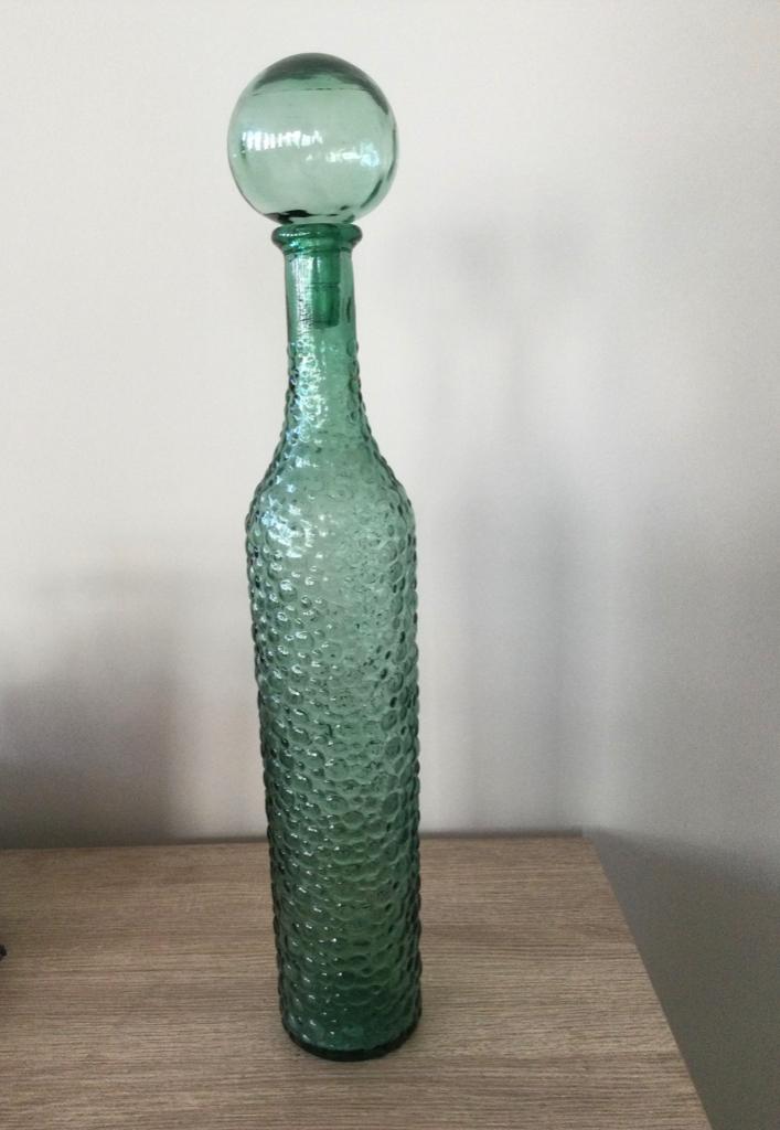 Vintage decanteerkaraf met stop. Uniek item uit 1960., Ophalen, Nieuw