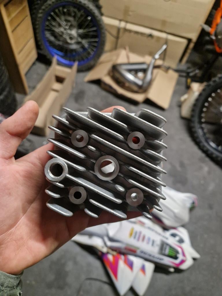 Polini 70cc cilinderkop piaggio gilera, Ophalen of Verzenden