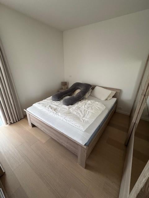 2persoon slaapkamer, Huis en Inrichting, Ophalen, Gebruikt, Tweepersoons, Licht eiken