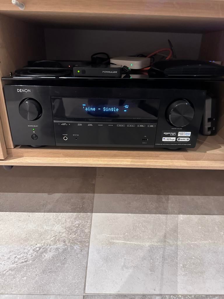 Ampli denon AVR X1700H DAB, TV, Hi-fi & Vidéo, Denon, 60 à 120 watts, Comme neuf, Enlèvement