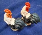 2 hanen beeldjes, Ophalen, Gebruikt, Dier
