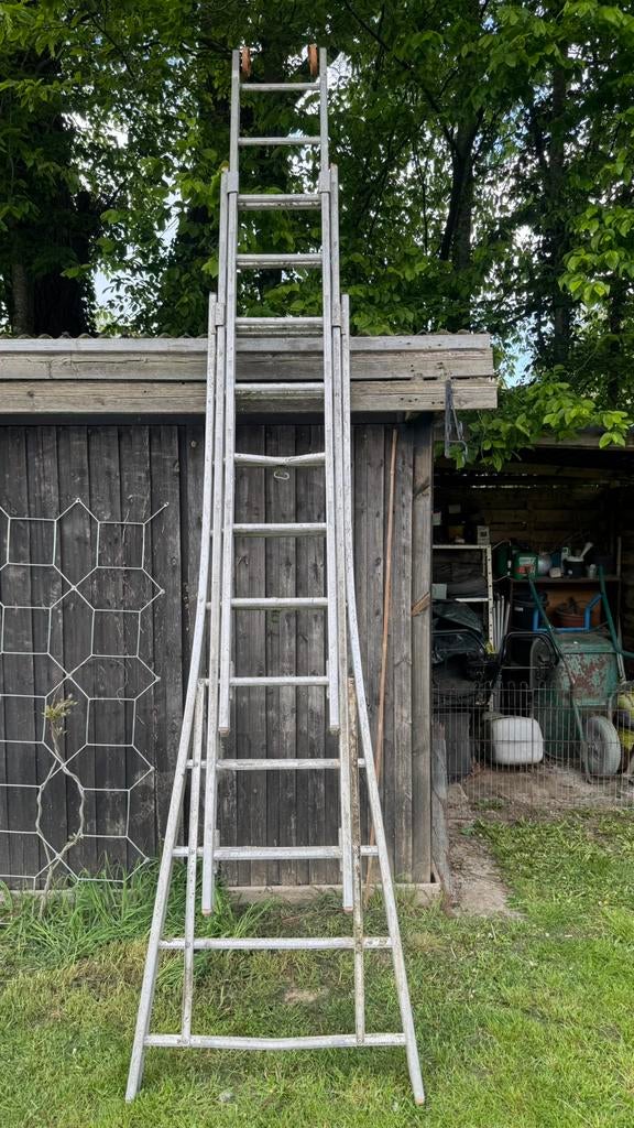 Grand echelle, Ophalen, Gebruikt, Ladder, Opvouwbaar of Inschuifbaar