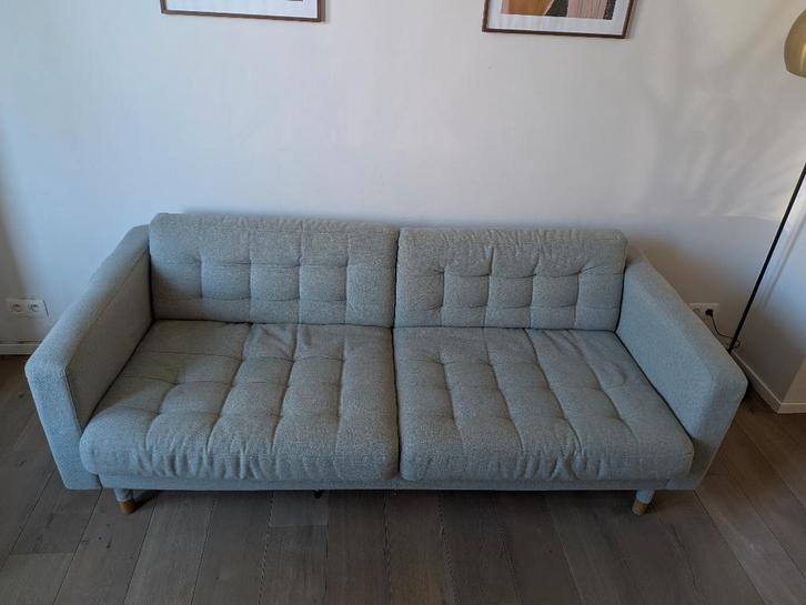 3-zitsbank Ikea Landskrona in mooie staat, Huis en Inrichting, Zetels | Zetels, Gebruikt, Rechte bank, Driepersoons, 200 tot 250 cm