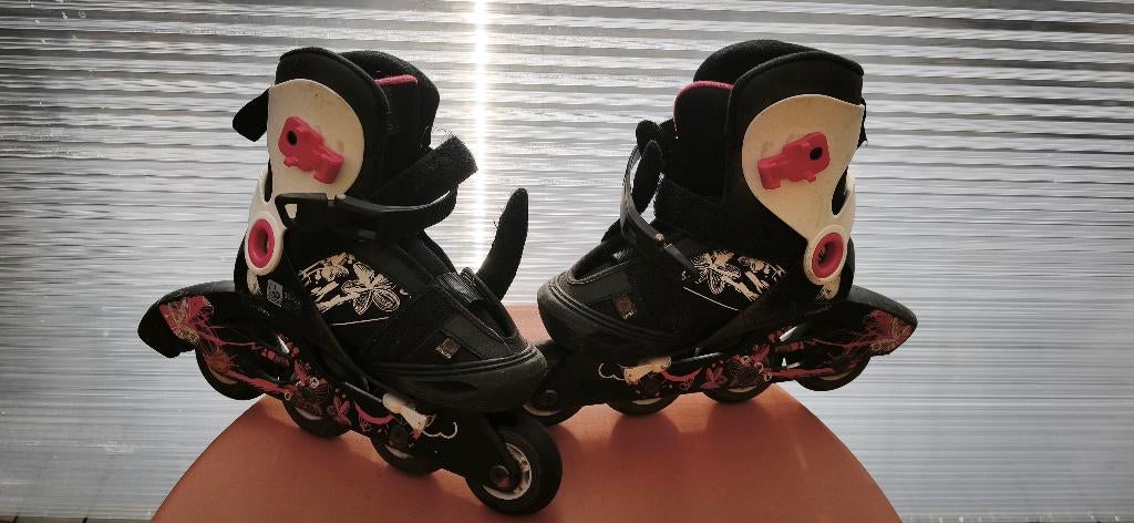 rollers, Sport en Fitness, Skeelers, Gebruikt, Kinderen, Ophalen of Verzenden, Inline skates 4 wielen