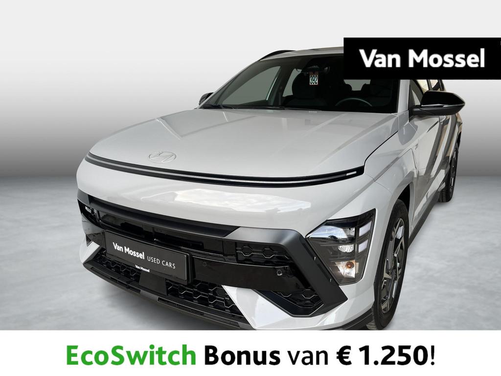 Hyundai Kona 1.6 GDi Hybrid Feel N Line 6-DCT, Stof, Gebruikt, 2 kWh, 1600 cc