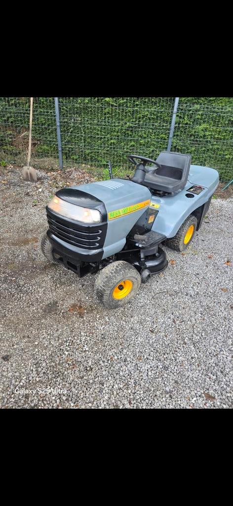 Tracteur tondeuse, Jardin & Terrasse, Tondeuses autoportées, Utilisé, 90 à 120 cm, Démarrage électrique, Fonction de mulching