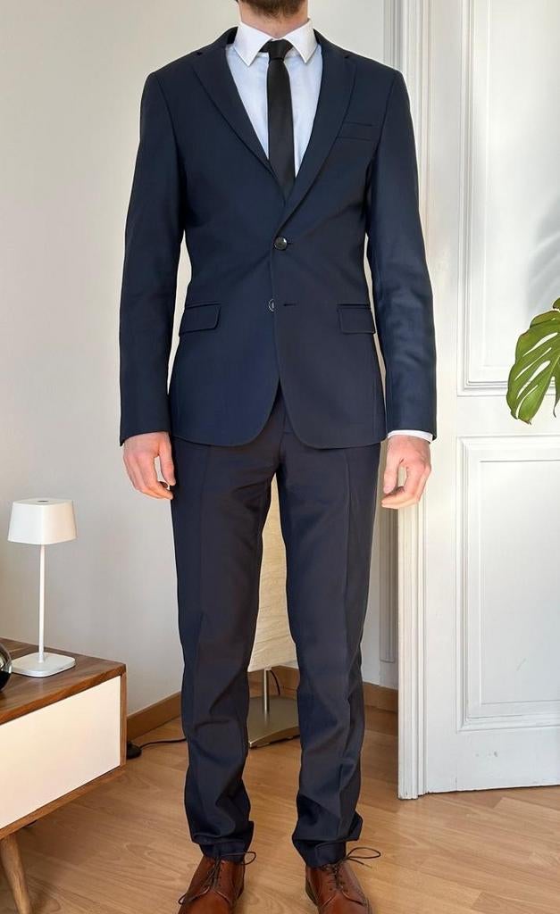 Costume deux pièces Sisley (44), Comme neuf, Bleu, Taille 46 (S) ou plus petite, Sisley