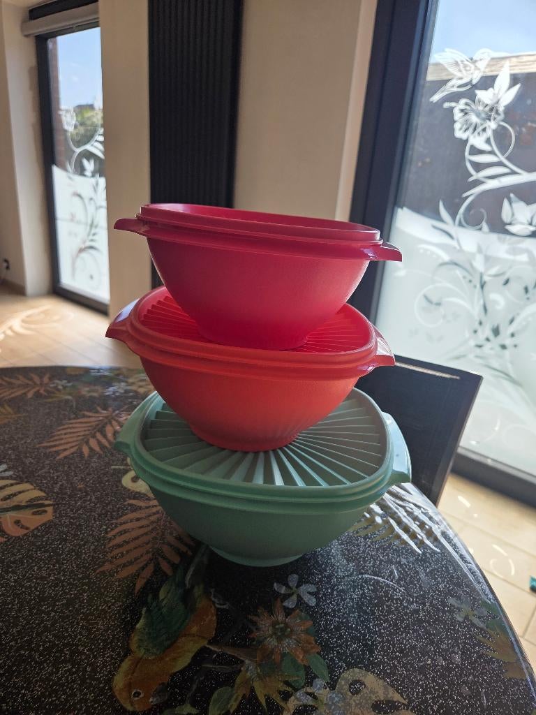 Lot de 3 tupperware soleil, Ophalen, Gebruikt