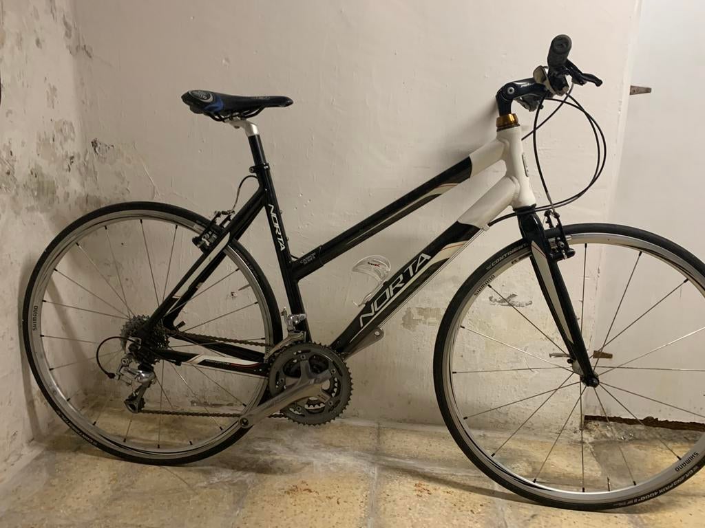 Te koop damesfiets voor recreatie,semi carbon topkwalitijd, Ophalen, Zo goed als nieuw