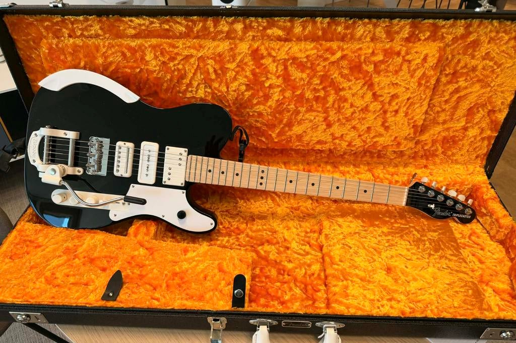 Vends Fender Triplecaster Jack White Limited Edition, Enlèvement, Comme neuf