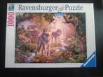 Puzzle 1000 pièces - Loups/Rivière - Ravensburger, Enlèvement ou Envoi, 500 à 1500 pièces, Comme neuf, Puzzle