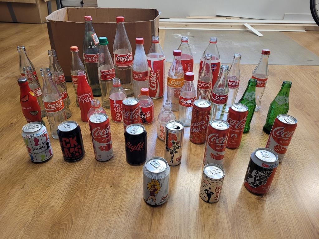 Coca-cola flesjes, Ophalen of Verzenden