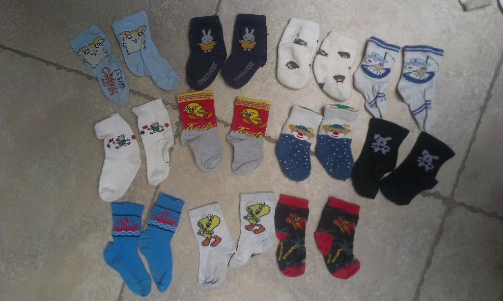 11 paar baby kousen, Ophalen of Verzenden, Zo goed als nieuw, Jongen of Meisje, Sokken