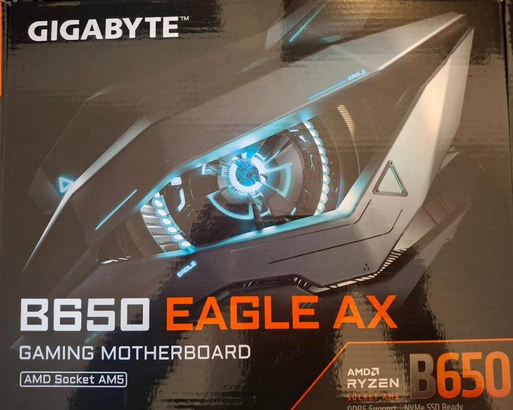 Gigabyte B650 Eagle AX-moederbord — moet worden gerepareerd, Computers en Software, Moederborden, Niet werkend, AMD, DDR5, Ophalen of Verzenden