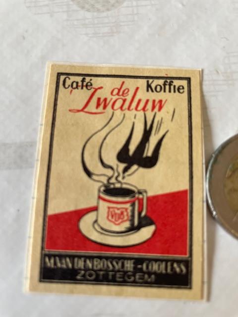 Étiquette Zottegem Matchbox, Envoi