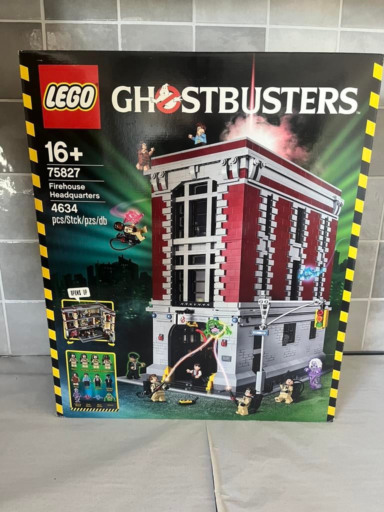 LEGO 75827 Ghostbusters Firehouse –   Factory Sealed, Overige thema's, Lego, Nieuw, Ophalen of Verzenden