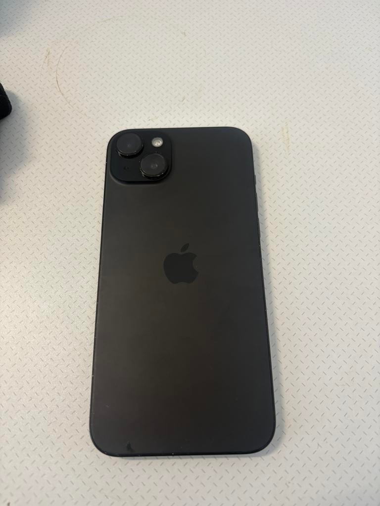 iPhone 15 Plus 128GB Zwart – Goede staat – Incl. lader, Telecommunicatie, Mobiele telefoons | Apple iPhone, Ophalen, 128 GB, 86 %