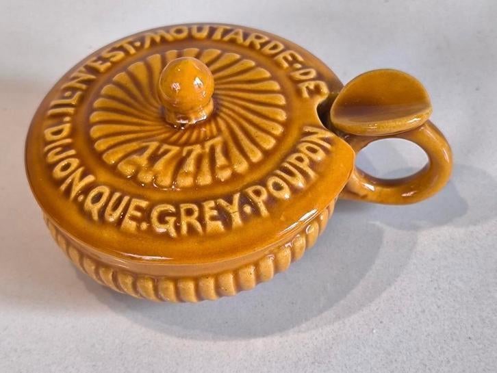 Vintage mosterdpotje van Dijon, Collections, Enlèvement ou Envoi