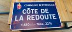 Plaque métallique 20x30 cm "La Redoute". Neuve.Jamais placée, Enlèvement ou Envoi, Neuf