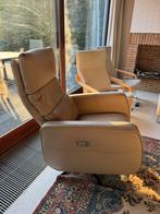 Fauteuil relax electrique (en cuir), Maison & Meubles, Fauteuils, Enlèvement, Utilisé
