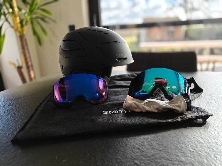 NIEUW Skihelm Smith Vantage 2 + Smith 4D Mag Skibril, Sports & Fitness, Ski & Ski de fond, Neuf, Autres types, Autres marques