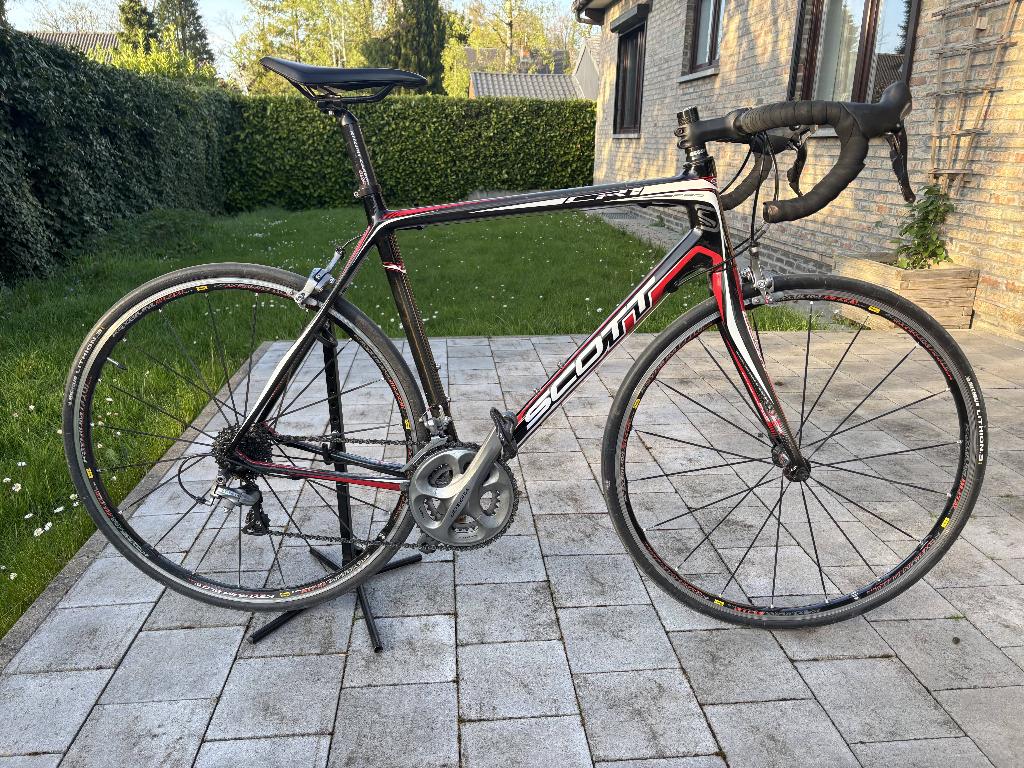 Vélo Course Scott CR1 Carbone, Vélos & Vélomoteurs, Autres marques, 10 à 15 vitesses, Enlèvement, 28 pouces