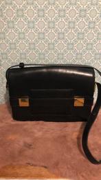 Vintage Delvaux tas, Handtassen en Accessoires, Ophalen of Verzenden, Zwart, Leer