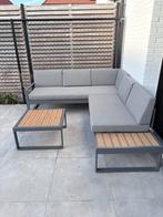 Lounge set 5personen, Tuin en Terras, Ophalen, 5 zitplaatsen, Gebruikt, Bijzettafel