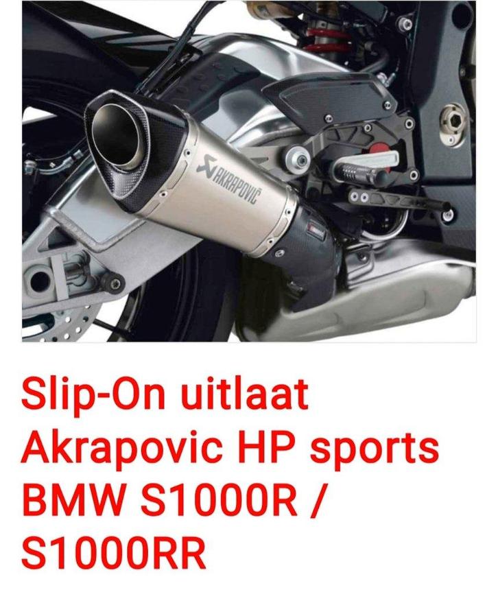 Akrapovic Demper BMW S1000R / S1000RR 2012, Motoren, Onderdelen | BMW, Ophalen