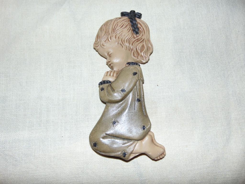 Retro wandmeisje, Collections, Rétro, Enlèvement ou Envoi, Maison et Meubles