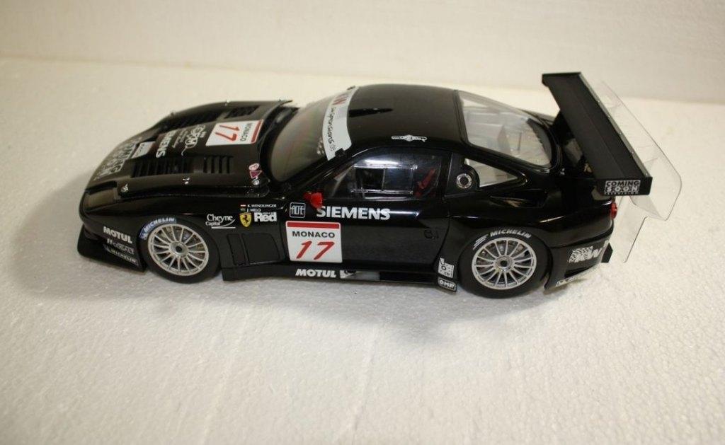 Ferrari 575 GTC Team J.M.B. Donington 2004 Kyosho, Enlèvement ou Envoi, Comme neuf, Voiture, Kyosho