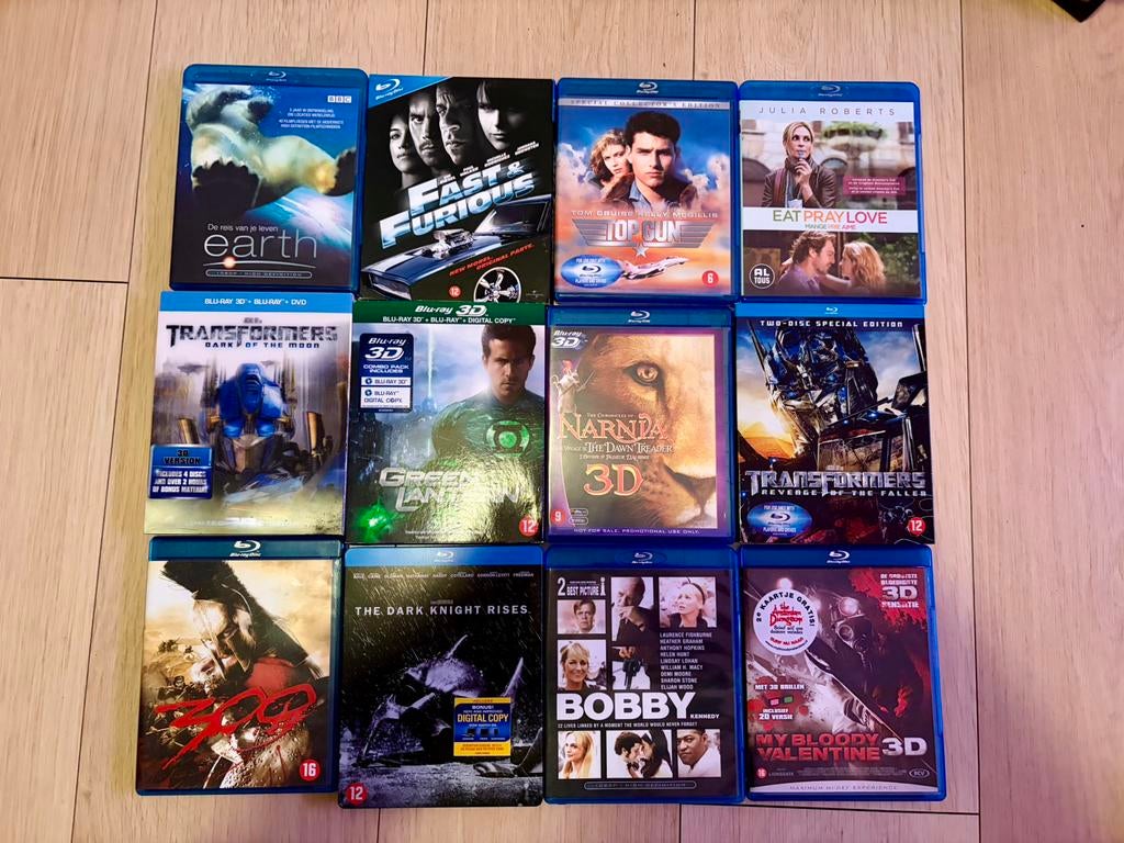 Mooie partij van 26 Blu-rays (o.a. Batman, Mad Max) geen 4K, Ophalen, Zo goed als nieuw