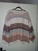 Pull rayé marron crème 2XL, Vêtements | Femmes, Envoi, Comme neuf, Taille 46/48 (XL) ou plus grande, Autres couleurs