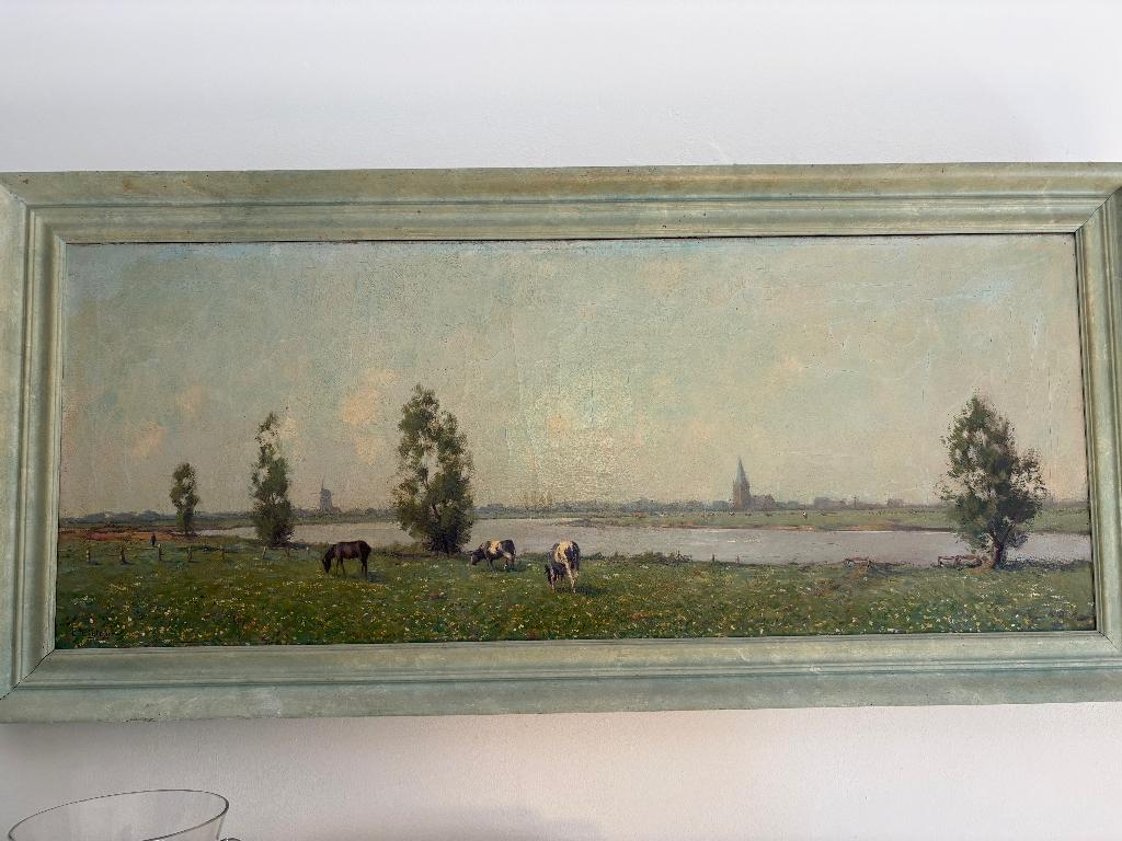 Evert Jan Ligtelijn (1893–1975) - Olieverf op doek, Antiek en Kunst, Kunst | Schilderijen | Klassiek, Ophalen