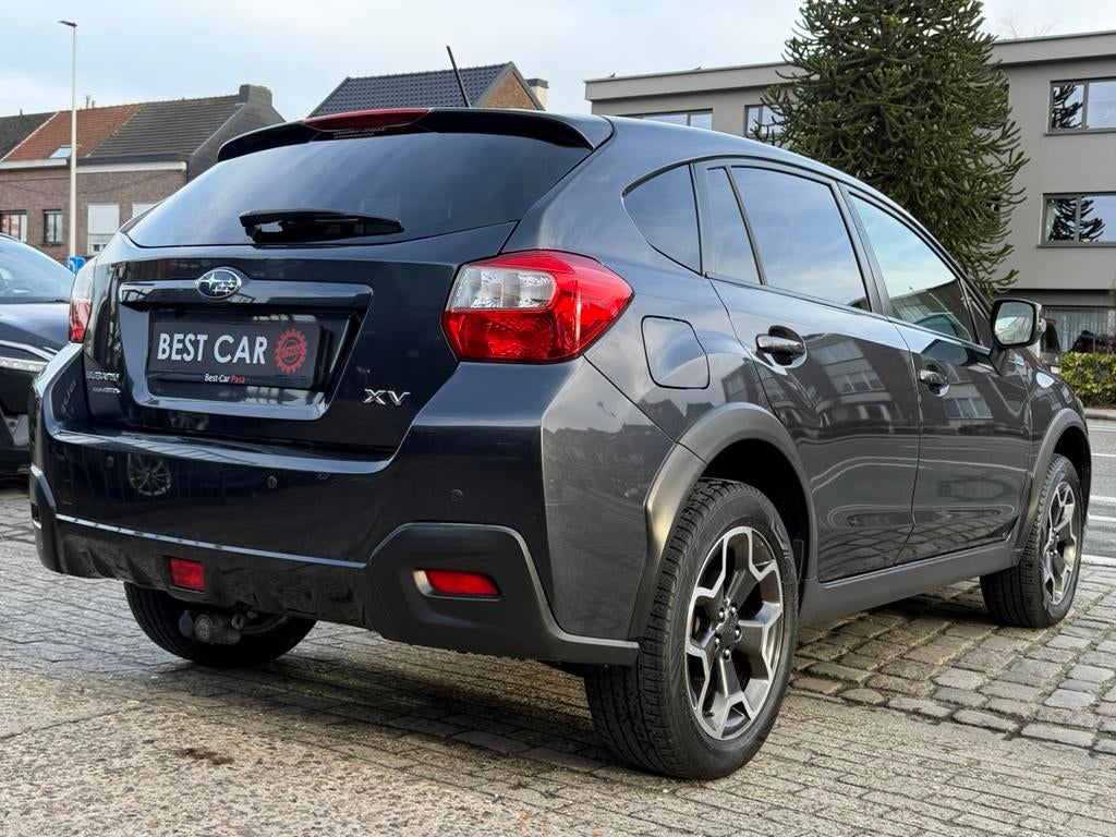 Subaru XV 1.6i * 4X4 * Trekhaak, Autos, Subaru, Cuir, Entreprise, Boîte manuelle, Noir