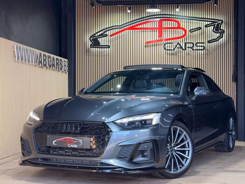 Audi A5 35TFSI * Coupé * S LINE / LOOK RS5 UNIQUE * GAR 12, Cuir, Argent ou Gris, 110 kW, Entreprise