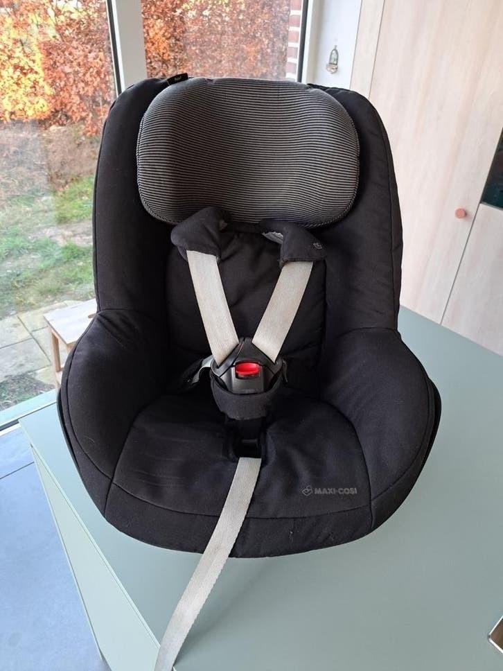 Autostoeltje Maxicosi Pearl 9-18kg + maxicosi familyfix, Enfants & Bébés, Sièges auto, Enlèvement, Utilisé, Protection latérale