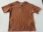 T-shirt marron taille 140 Zara, avec boutons, à l'état neuf, Enfants & Bébés, Neuf, Garçon, Enlèvement ou Envoi, Chemise ou À manches longues