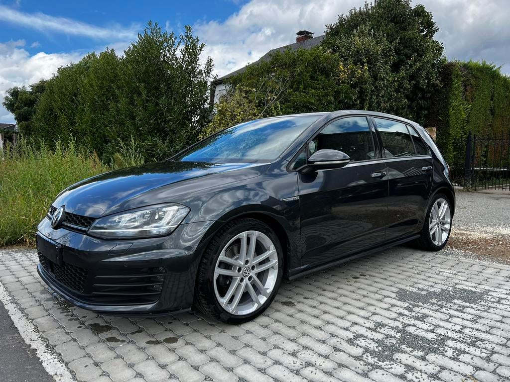 VW Golf 7 GTD/2.0TDI 184 ch/Euro 6/142 000 km/Garantie, Cuir, Argent ou Gris, Achat, Entreprise