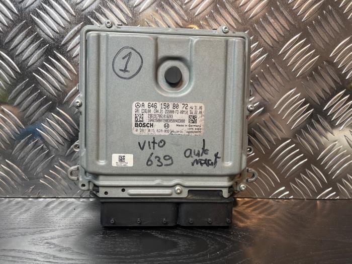 Ordinateur gestion moteur d'un Mercedes Vito, Autos : Pièces & Accessoires, Électronique & Câbles, Mercedes-Benz, Utilisé, 3 mois de garantie