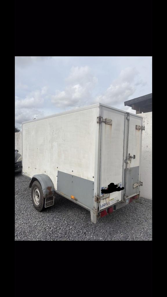 Remorque fermée, Autos : Divers, Remorques, Utilisé, Enlèvement