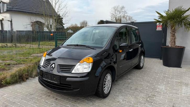 RENAULT MODUS 67.000KM 1.6 ESSENCE, Autos, Renault, Entreprise, Modus, Essence, Euro 4, Berline, 5 portes, Boîte manuelle, Noir