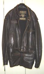 Veste en cuir, Taille 56/58 (XL), Brun, Enlèvement, Porté