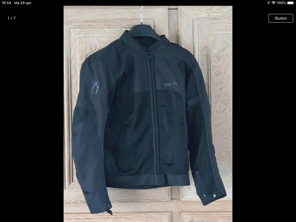 zomer motorjas dames, Ophalen of Verzenden, Broek | textiel, Richa, Dames